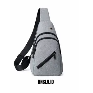 Tas Selempang Bahu slingbag By Ranselove waistbag Tas Dada cocok buat kerja casual sehari-hari Multifungsi