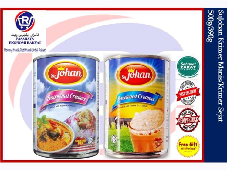 SUSU SUJOHAN KRIMER MANIS 500G/ KRIMER SEJAT 390G - TikTok Shop Malaysia