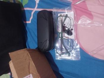 Product Review of Beli 1Gratis 1 Kacamata Minus Frame AR20098  Antiradiasi Blueray Photocromic Bluecromic Kacamata Wanita Lensa Eyewear Glasses from N**l 1