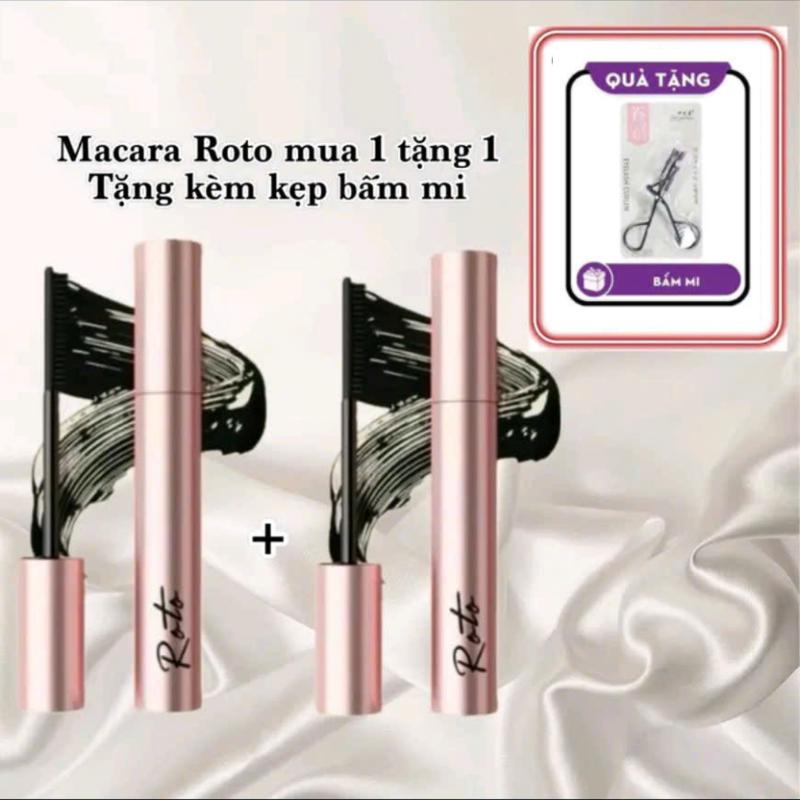 (MUA 1 CHUỐT TẶNG 1 CHUỐT TẶNG 1 BẤM MI) Chuốt Mi Mascara ROTO 1 Tặng 1 + 1 Kẹp Bấm Mi