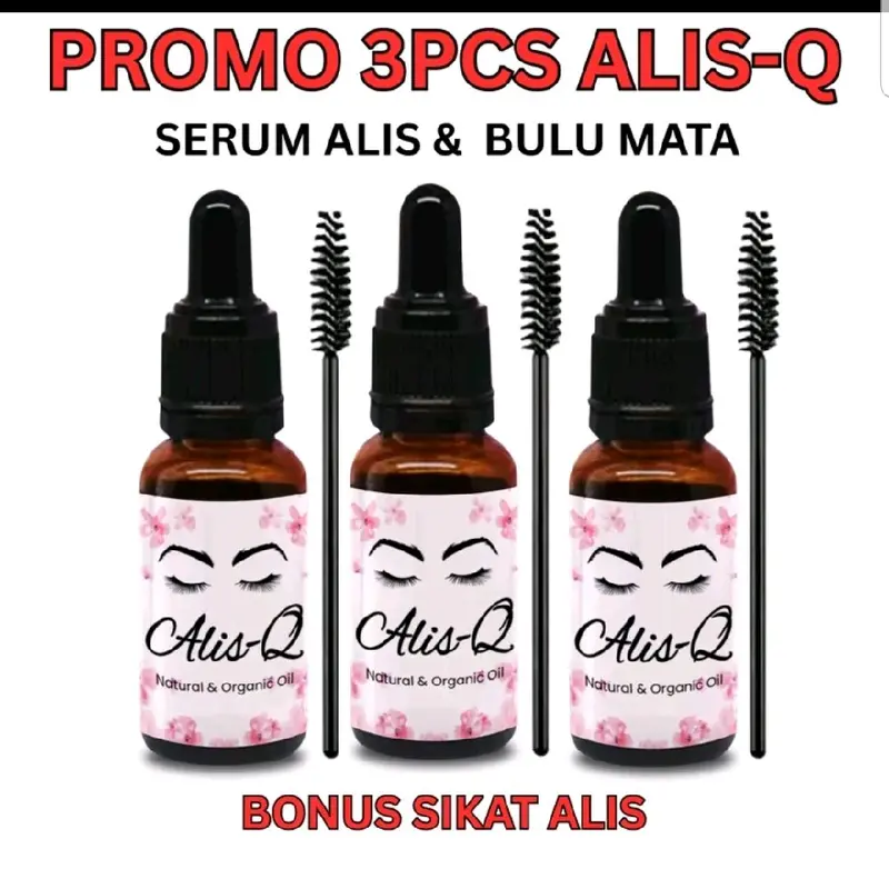 {PROMO} S3rum Alis Q Perawatan Bulu Mata dan Alis Best Produk 3