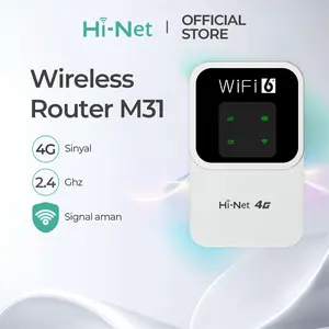 Hi-Net  4G Mobile Wireless MIFI, Insert SIM Card & Enjoy Lightning Fast Internet