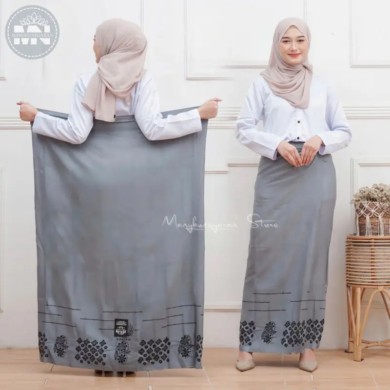 Sarung Santriwati / Mbak Santri Bahan Santung Goyor Halus dan Adem anak cewek 1