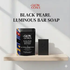 GLOW GOALS BLACK PEARL LUMINOUS BAR SOAP !!! READY STOCK By Krisjiana & Siti Badriah