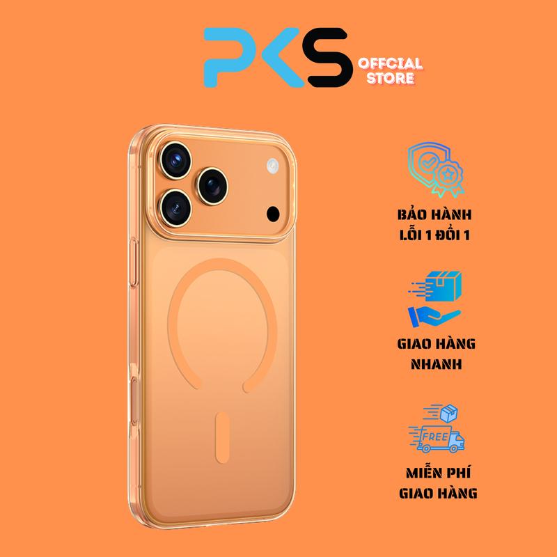 Ốp Lưng Keephone Mỏng Nhẹ Chống Sốc - Tích Hợp MagSafe, Bảo Vệ Camera, Khoe Màu Máy