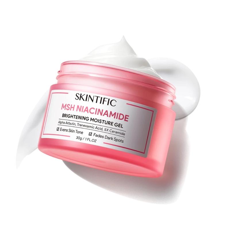 Product Introduction of SKINTIFIC MSH Niacinamide whitening Gel moisturiser Glowing Moisturizer Fades Dark Spot Cream 6