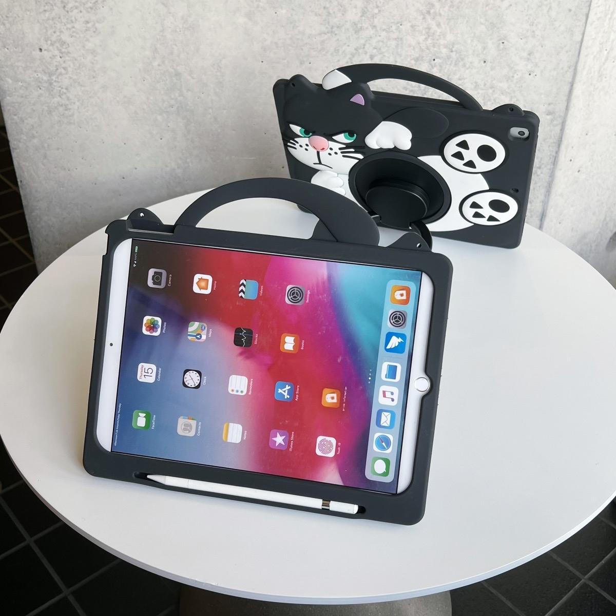 Casing Karakter untuk Redmi Pad 10.61 inch Case Tab Anak Bahan Silikon Softcase Motif Lucu dengan Bonus Pen Stylus