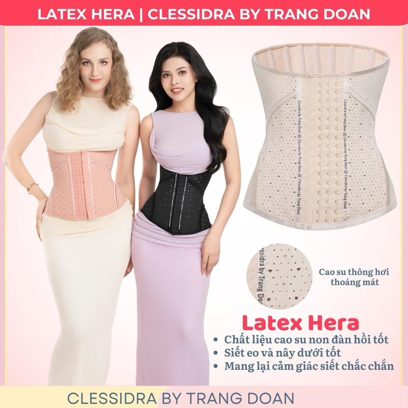 Latex Hera - Đai Nịt Bụng Tuỳ Biến Clessidra By Trang Đoàn - [ Tặng Kèm Thanh Nới + Áo Liner ]  Nữ