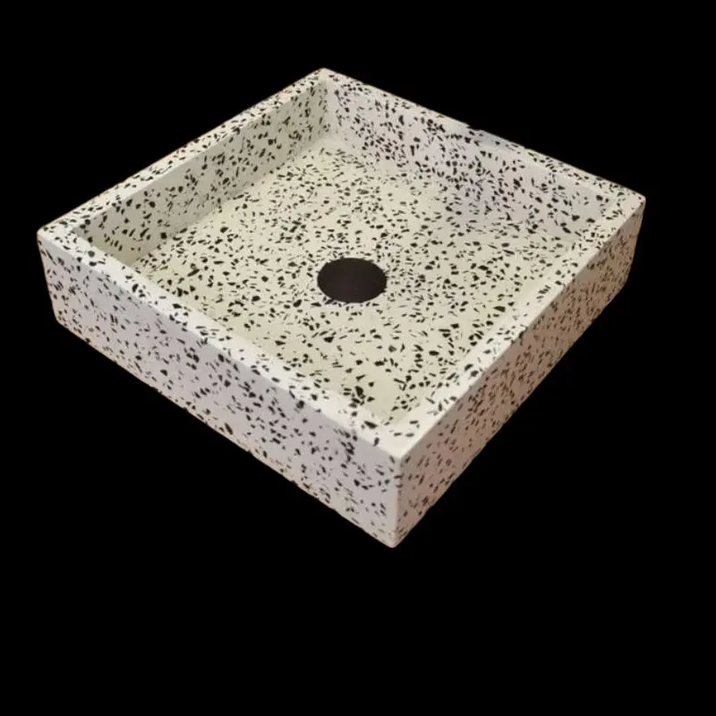Wastafel Serpihan Marmer Aplikasi Semen Putih Tinggi - 10cm x 40cm - Berat 20kg 2