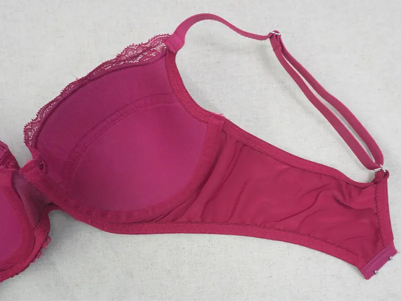 Bra Set Wanita Kawat St. Yves Cup 3/4 Busa Tipis Underwire Mix Renda Pakaian Dalam SY509MAR 5