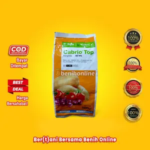 FUNGISIDA CABRIOTOP 60 WG 500 gr  BASF obat bercak daun busuk daun busuk buah