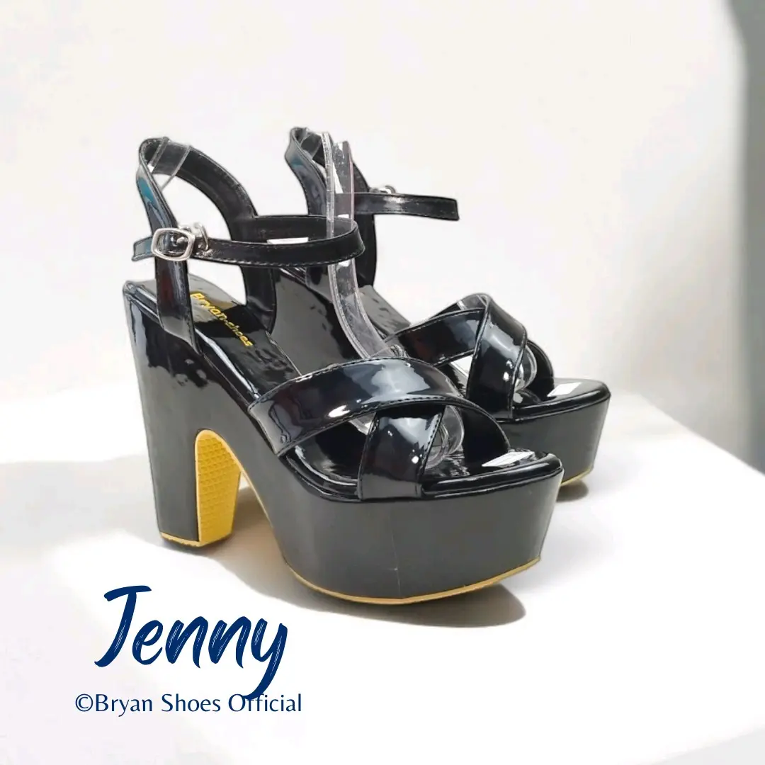 JENNY 12CM GLOSSY BLACK