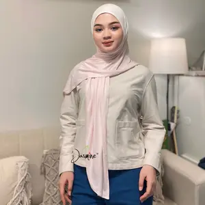 Hijab Instan Oval | Belji Instan bahan cotton Rayon Nyaman | Pashmina Instan Jasmine