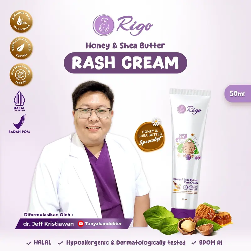 Rigo Limited Edition Buy 2 Get 1 I Calming Cream 100ml + Stretch Mark Serum 50ml + Rash Cream 50ml 3