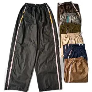 Celana kolor sawah pria wanita/desbo parasut training panjang sawah