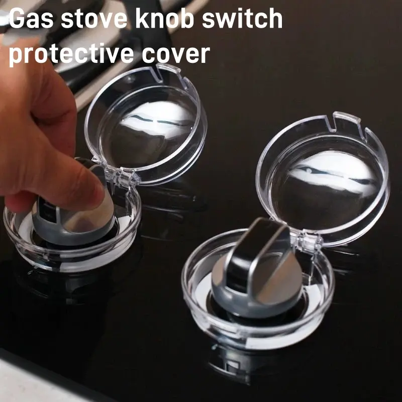 Household gas stove anti dirty, anti slip, anti touch protective cover, switch protective cover, gas knob switch protective cover