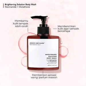 Grace and glow Black opium  body wash brightening solution