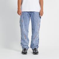 Gambar Superego celana carpenter denim jeans panjang utility standar Paint Snow Blue Splash CPS03C - 28, Snow Blue Splash dari Superego co Kota Tangerang 5 Tokopedia