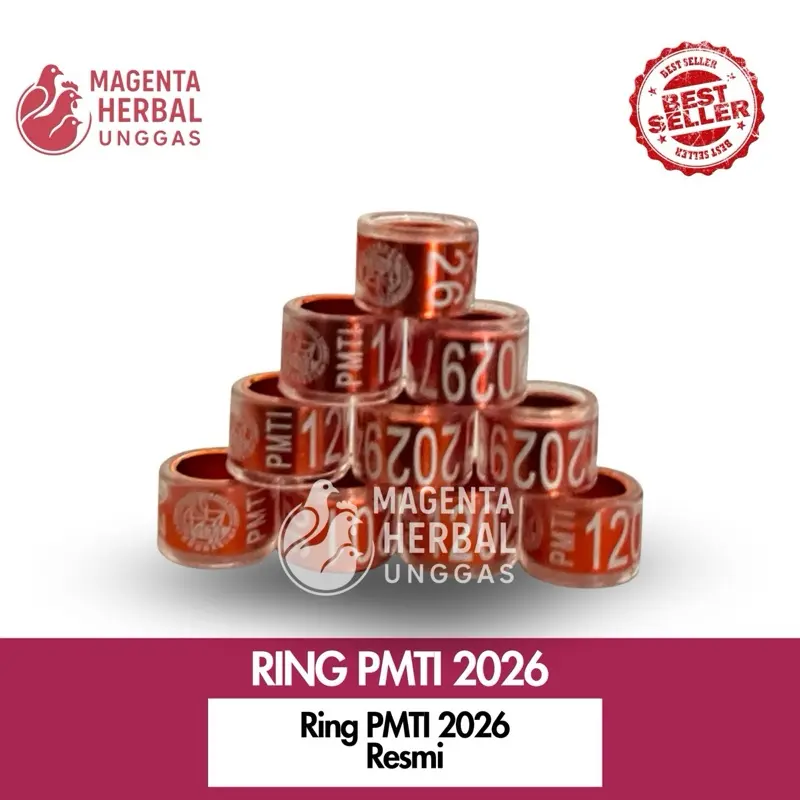 Ring Merpati PMTI 2026 Resmi Original