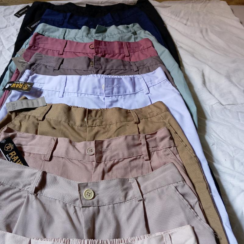Celana baggy pants || celana kerja wanita american drill grad A Panjang 1