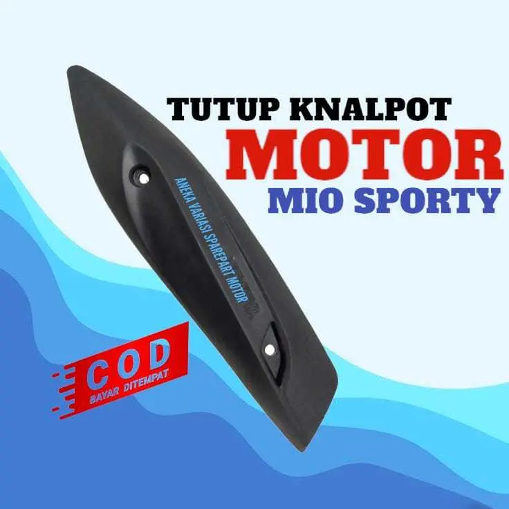 TUTUP KNALPOT MOTOR YMH LENGKAP 3