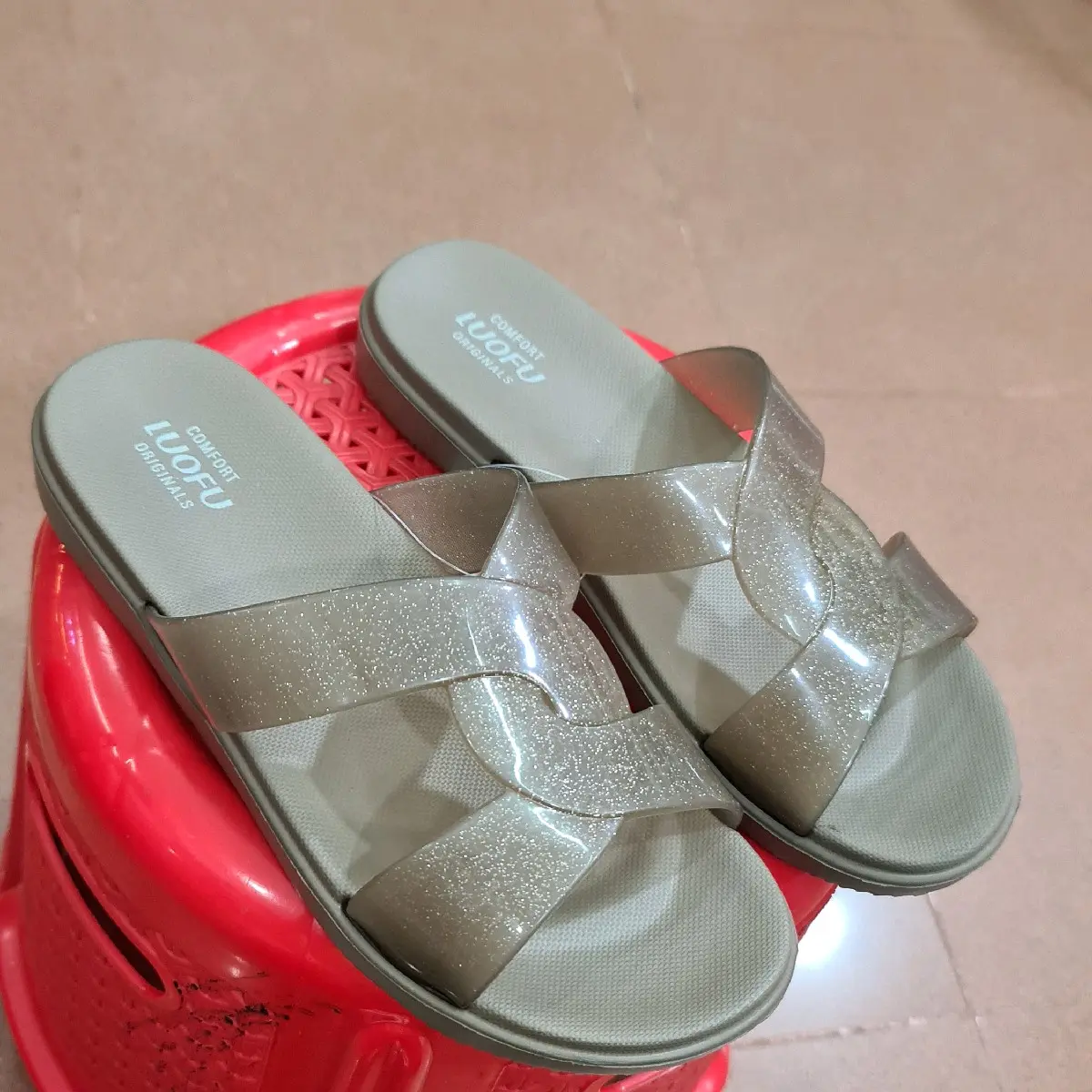 Sandal Luofu E-7190 full Nyaman Wanita