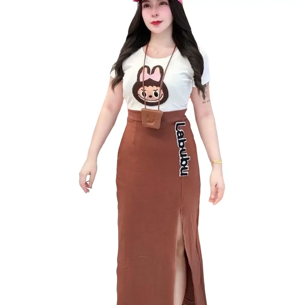 Setelan Rok panjang premium bkk