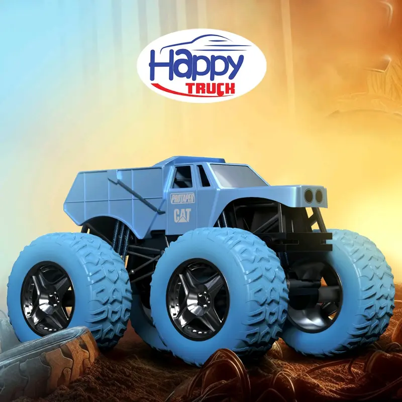 mainan anak happy truck combat truk monster truk karakter Mobil Toy 5