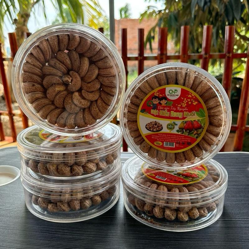 500gr Hạt điều rang muối xếp hoa