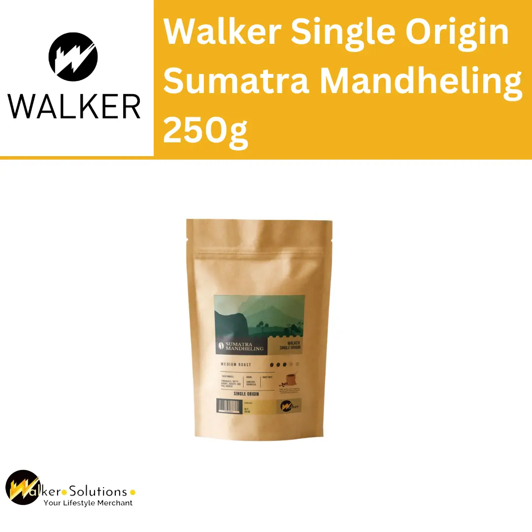 Walker Single Origin SUMATRAN MANDALING Coffee Beans - 250g
