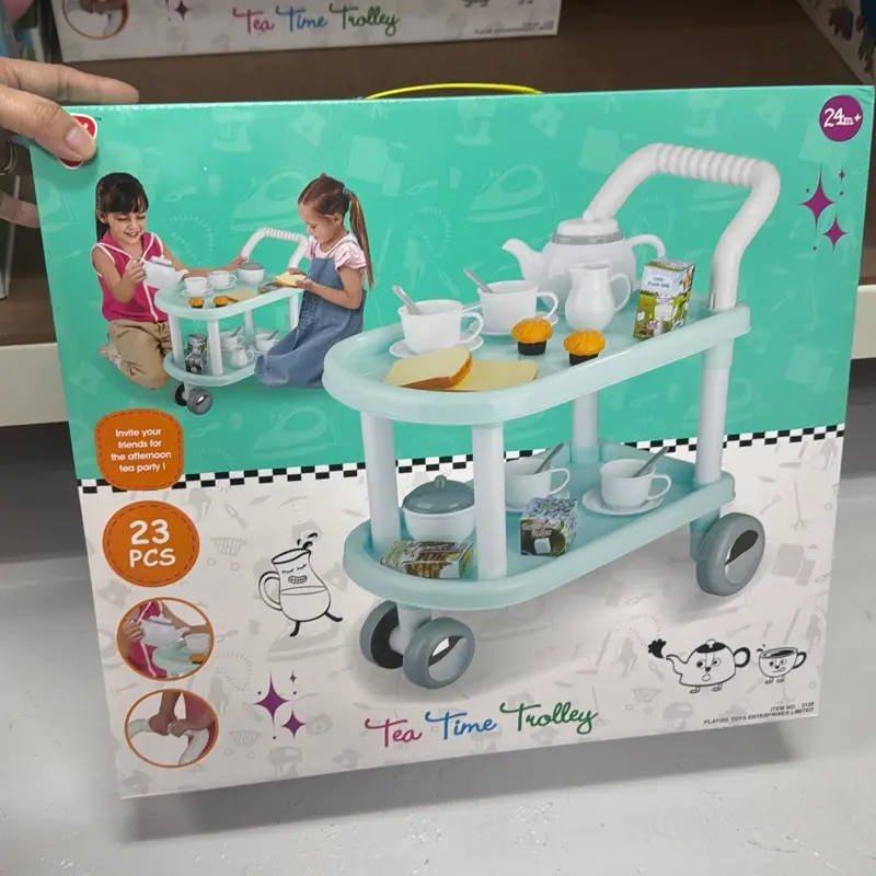 Tea time trolley 2+ 23pc set (3128)