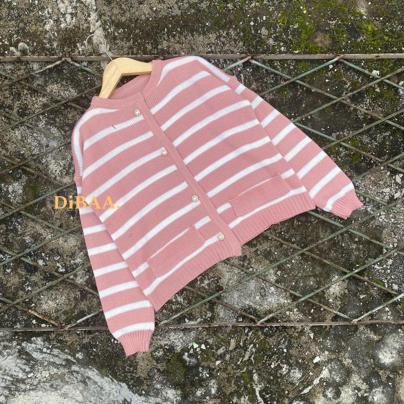Clarisa Cardigan Rajut Anak - Sweater Rajut Anak 2 - 12 Tahun Tebal - Cardigan Anak 2