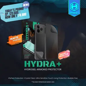 HYDRA+ MATTE Semua Tipe Anti Gores Hydrogel - not Tempered Glass Full