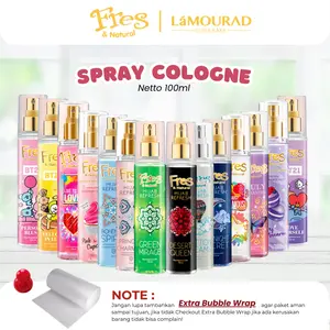 Fres & Natural Spray Cologne Hijab Refresh | BT21 Collection - 100ml