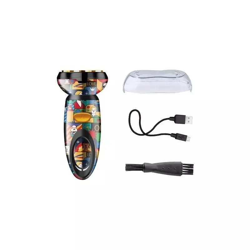 Kemei KM RS7098 Dan KM 503 Shaver Kemei Profesional Electric Hair Shaver kumis jenggot System Barbershop Cukur Elektrik 6