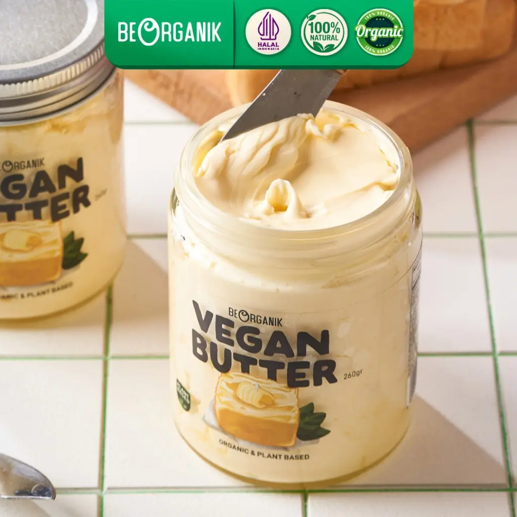 New BEORGANIK VEGAN BUTTER / MARGARINE VEGAN ORGANIK 260GR