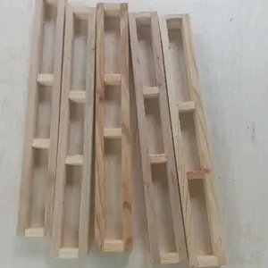 Sasis Miniatur Truk ukuran 30x3cm Bahan Kayu halus papan