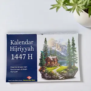 PUSTAKA IBNU UMAR | KALENDER HIJRIAH 1447 H | ALMENAK DINDING