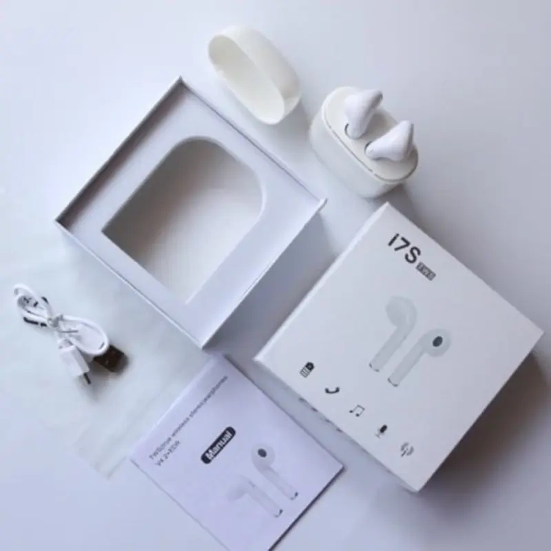 Headset Bluetooth i7S TWS For Android dan ios 4