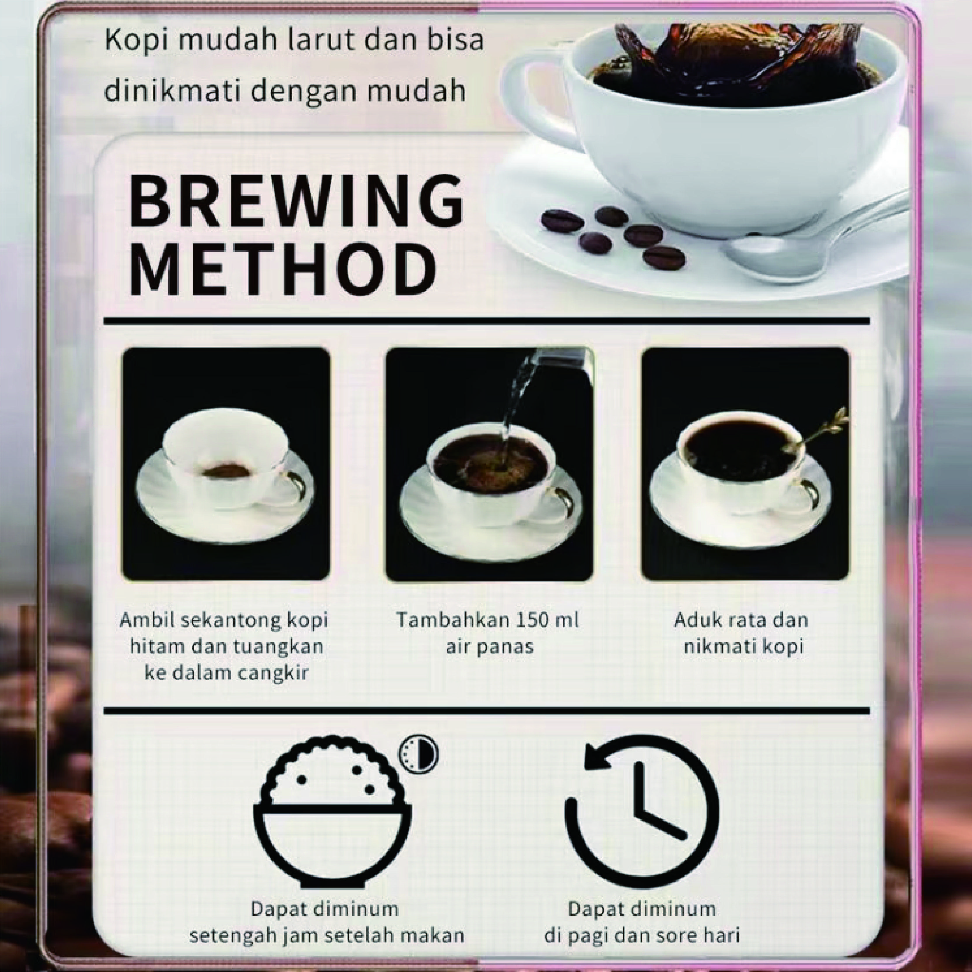 Bloom Collagen Coffee Kopi Instan Minuman Kolagen Robusta Asli