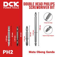 Gambar DCK Double Head Screwdriver Bit / Mata Obeng Ganda Type A/B 65/100 mm dari DCK Power Tools Indonesia Kota Administrasi Jakarta Barat 1 Tokopedia