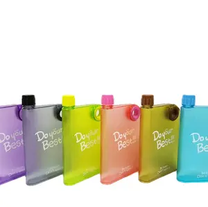 Botol Minum Unik Gepeng Do Your Best Bpa Free Tempat Minum Aneka Warna Murah Meriah cocok untuk di bawa ke sekolah, kantor, maupun tempat rekreasi Bottles Water