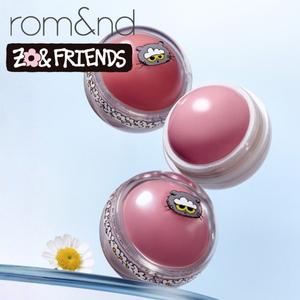 rom&nd | ZO&FRIENDS　ジューシーロールチーク&パフセット