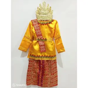 Baju Adat Batak Mandailing Anak Perempuan TK SD / Baju Adat Batak dan Bulang