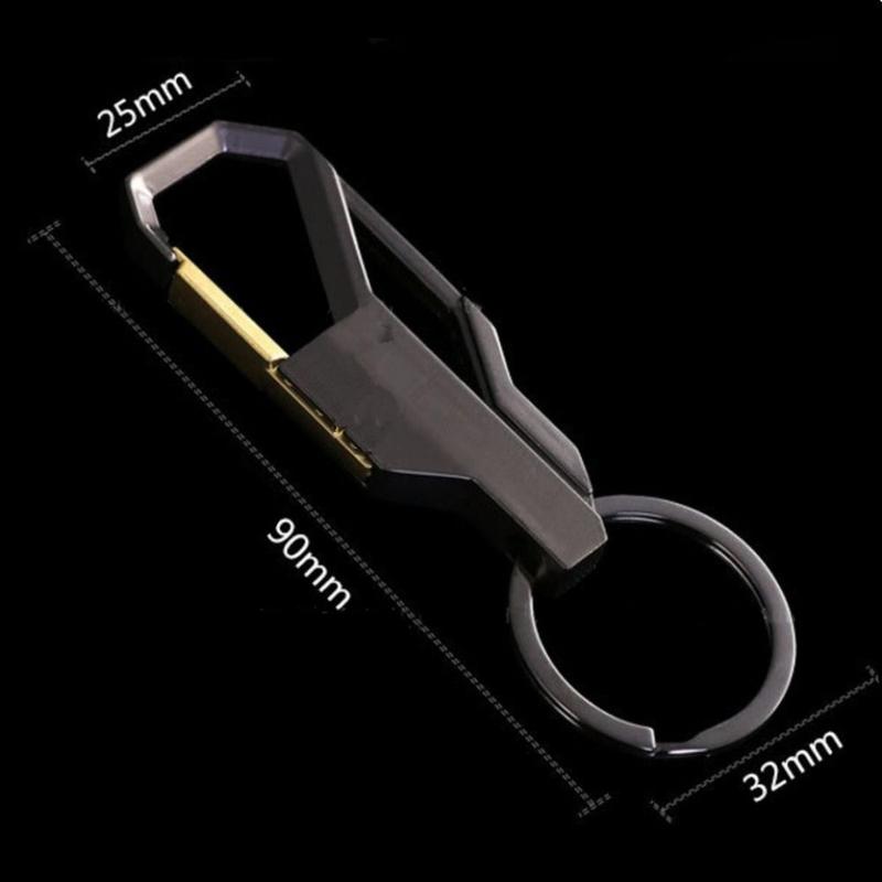 High Quality Metal Key Chain Classical Simple Keyring Bag Accessories 2