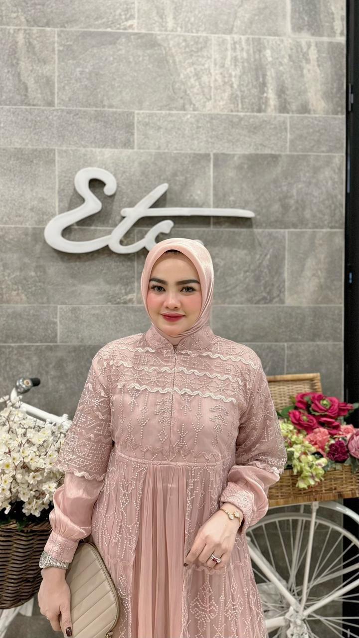 Product Introduction of gamis lebaran ziva dress terbaru original 5