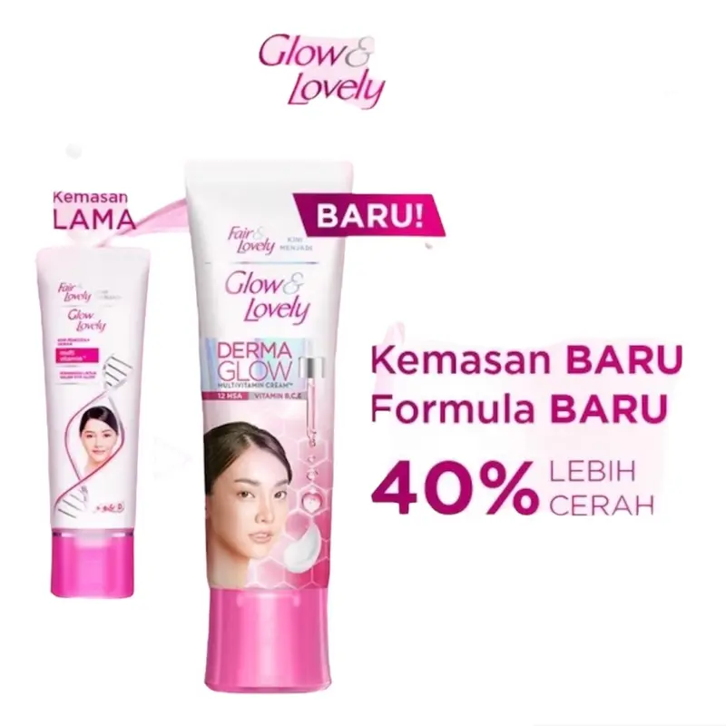 3PCS Glow&Lovely Facial Foam 50ML 1