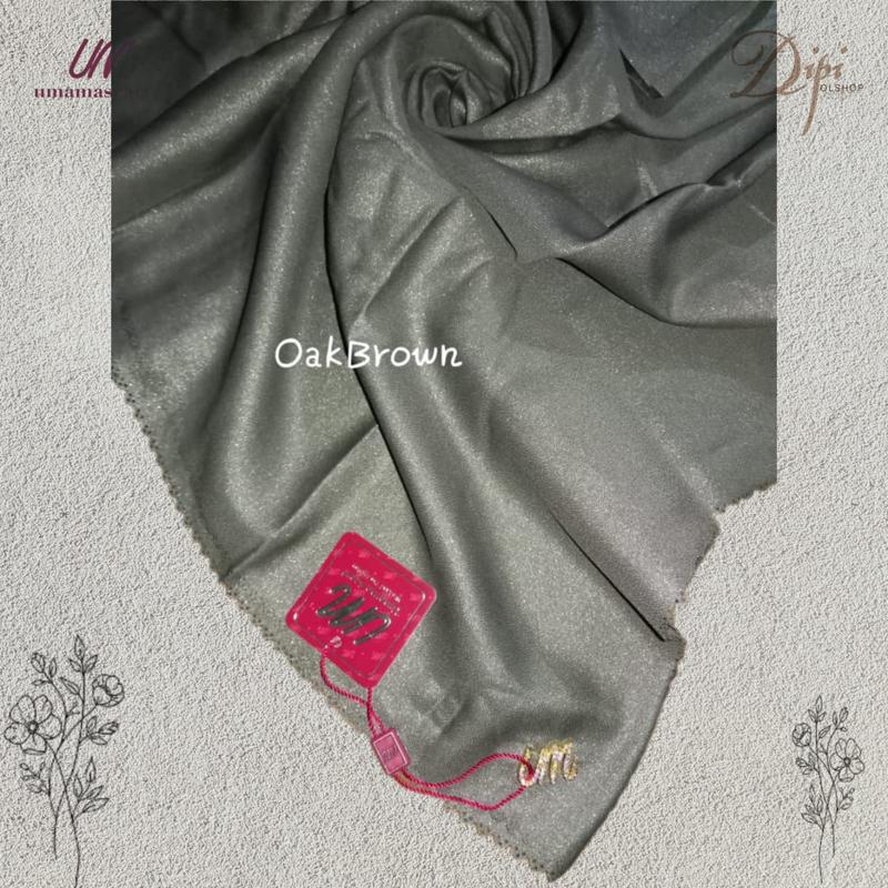 Luxury Plain lc Hijab Umama Scraf Jilbab Segi Empat Voal Tyspan Lasercut Kerudung 6