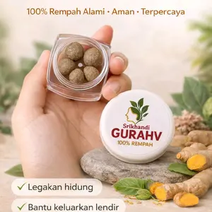 Srikhandi GURAHV Paket Gurah srikhandi isi 5 dan Mpot BJ mousse 100% Rempah Alami untuk Kebersihan Kewanitaan
