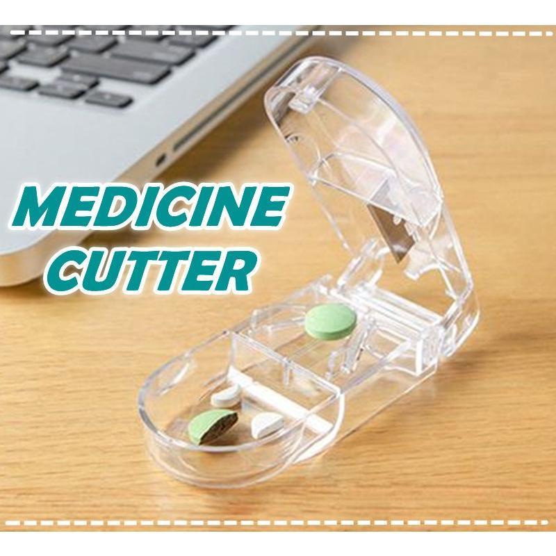 Medicine Cutter Portable Pill Cutter Box Tablet (Kotak Pemotong ...